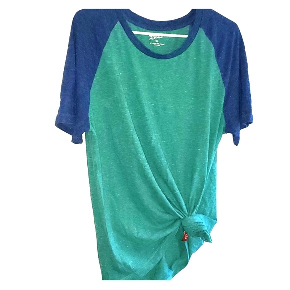 Arizona Jean Company Tops - Teal & Blue - •Arizona Jean Co.• | Baseball Tee